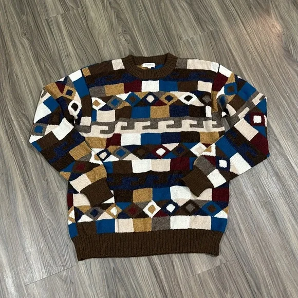 100% Alpaca men’s sweater Novica